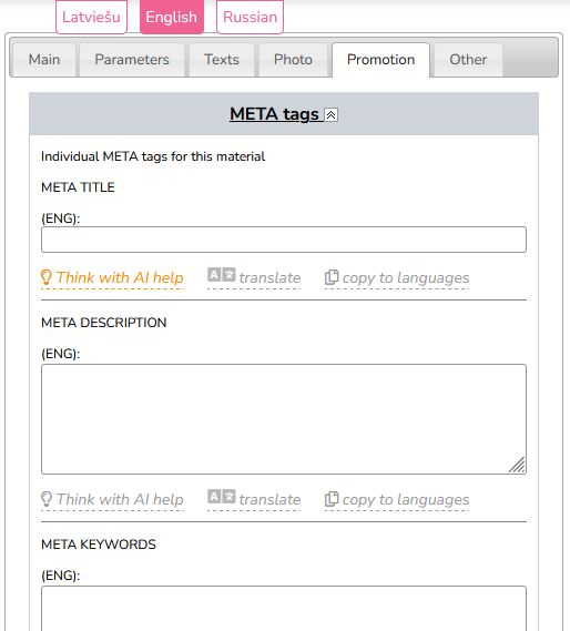 AI promoter